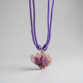 Collar cuerda geranio