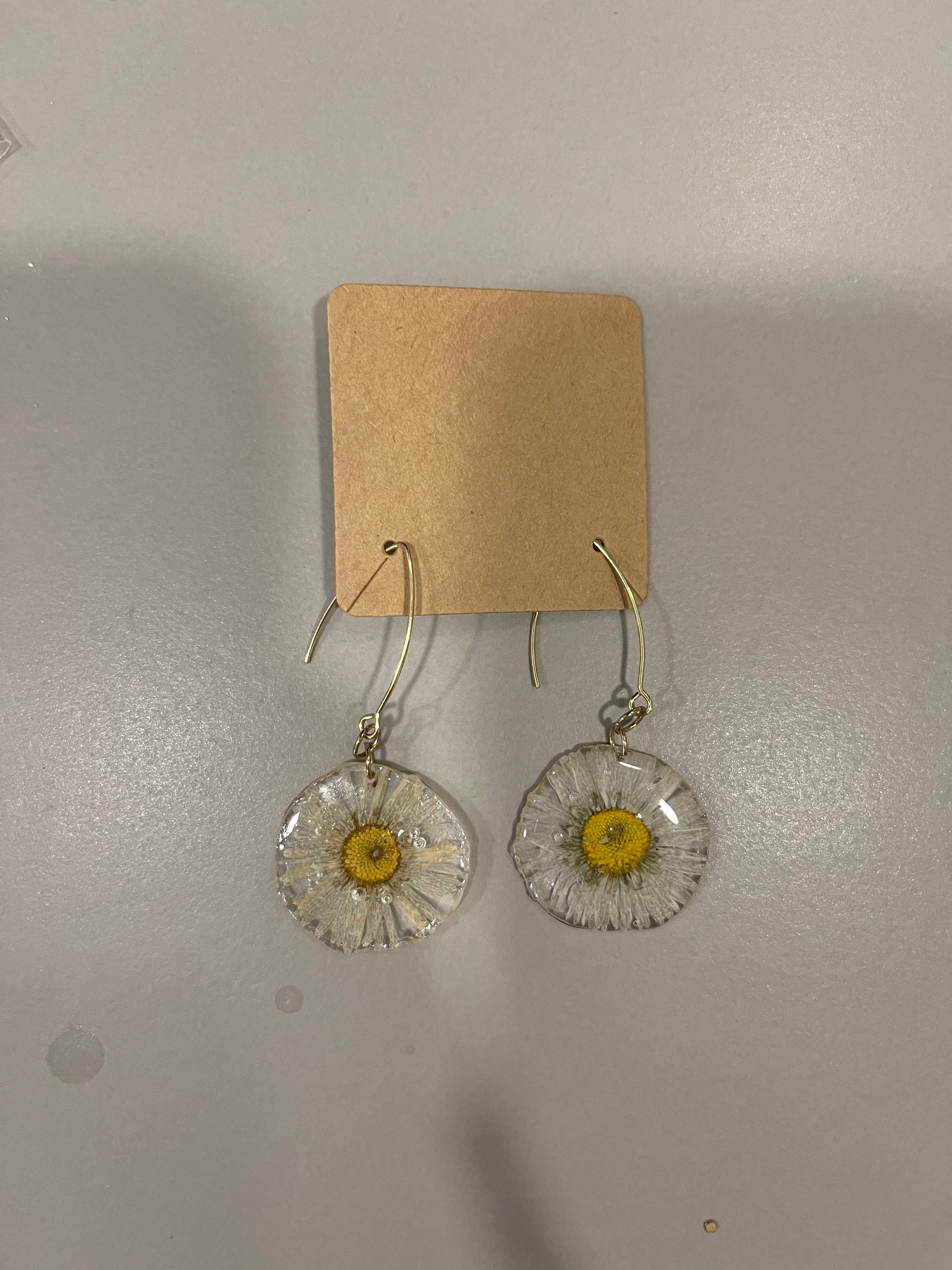 Pendientes margaritas