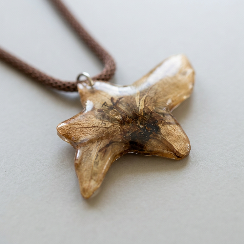 Collar corto flor pequeña
