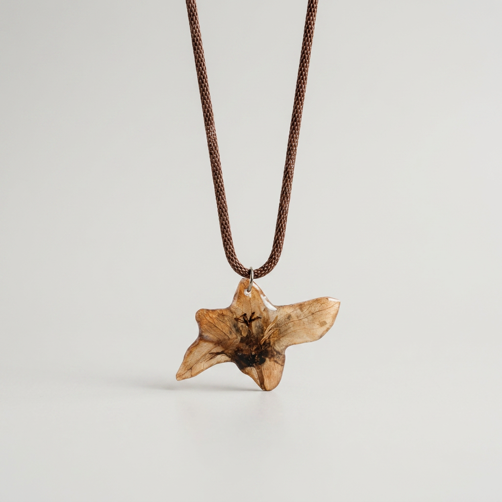 Collar corto flor pequeña