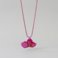Collar corto buganvilla